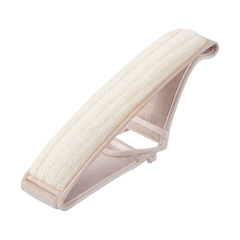 Rückenschrubbtuch für Erwachsene, Männer und Frauen, langes Badetuch, Peeling-Handtuch, entfernt Schmutz, abgestorbene Haut und Öl, Luffa-Rückenschrubbstreifen
