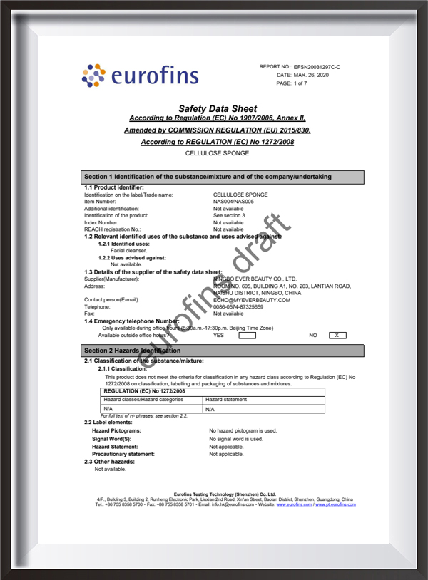 Sicherheitsdatenblatt